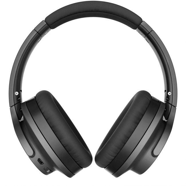 Overhead Headphones Audio Technica Bluetooth ATHANC700BTGY Grey