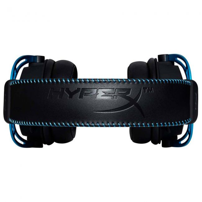 The headset's bill HyperX Cloud Alpha Cloud9 Edition, Black / Blue