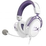 Gaming Headset bill HyperX Cloud Alpha Purple White