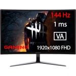 Monitor Gamemax GMX24C144 Black 144HZ Curve - Camicado